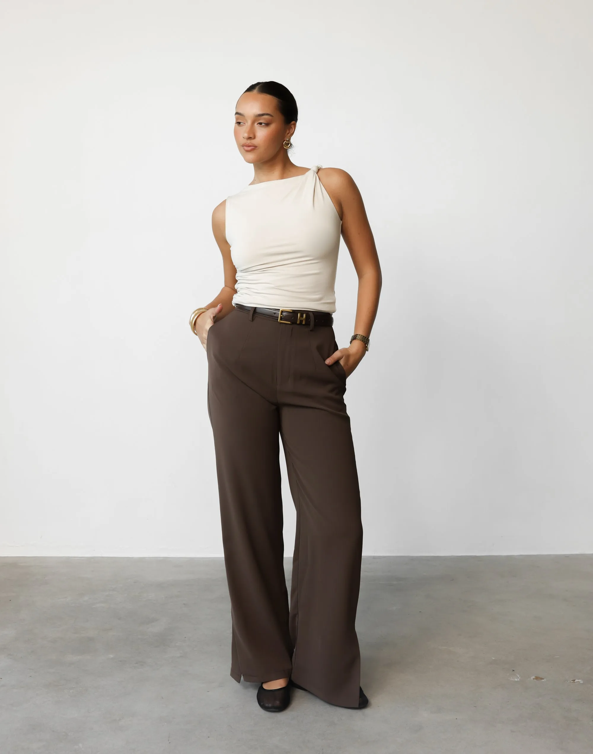 Sahana Top (Vintage Stone) sold by Charcoal Clothing