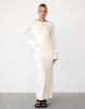 Carina Maxi Dress (Cream) sold by Charcoal Clothing