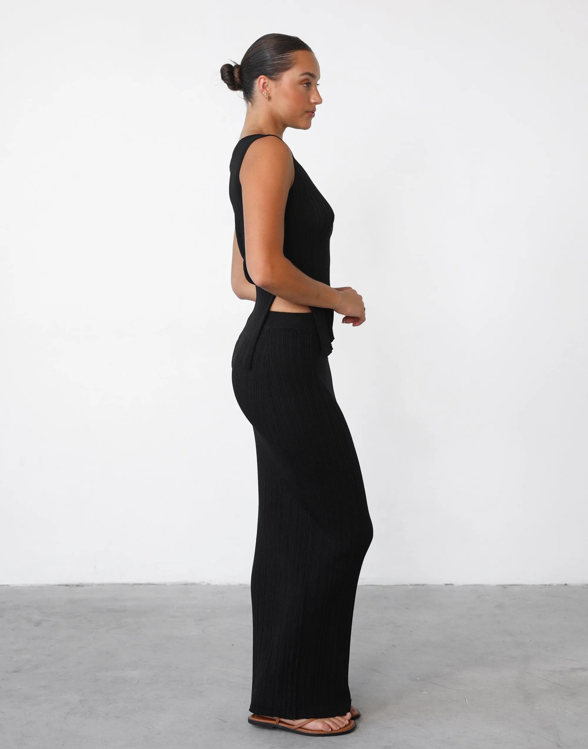 Kienna Maxi Skirt (Black) sold by Charcoal Clothing product image thumbnail 2