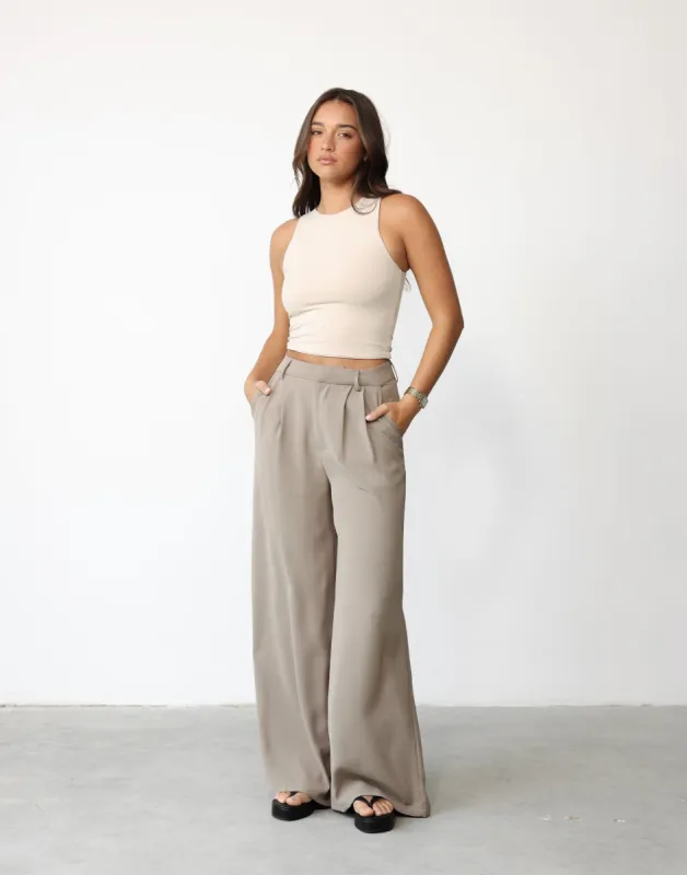 Alainn Top (Beige) sold by Charcoal Clothing