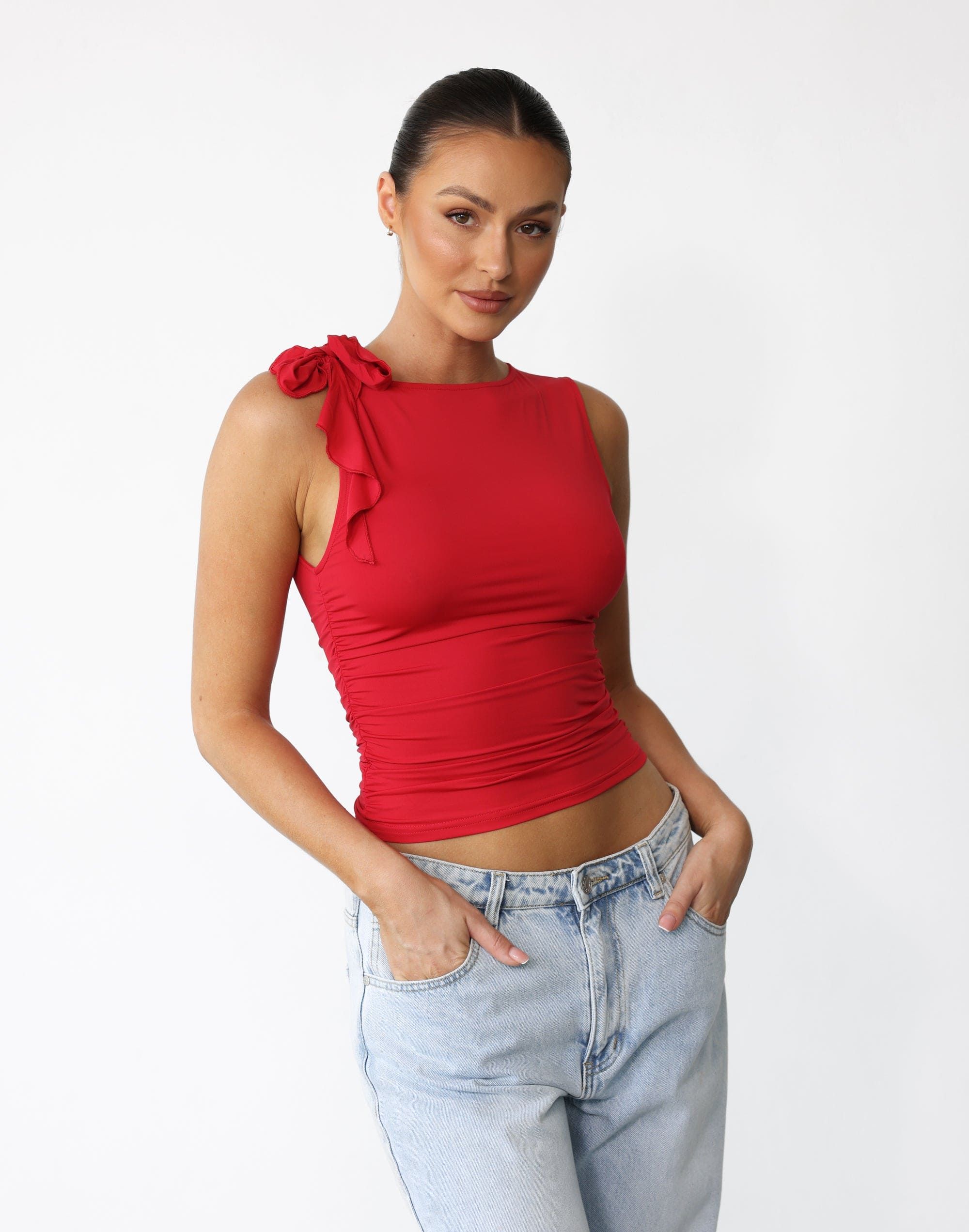 Rendezvous Top (Crimson) - By Lioness sold by Charcoal Clothing product image thumbnail 4