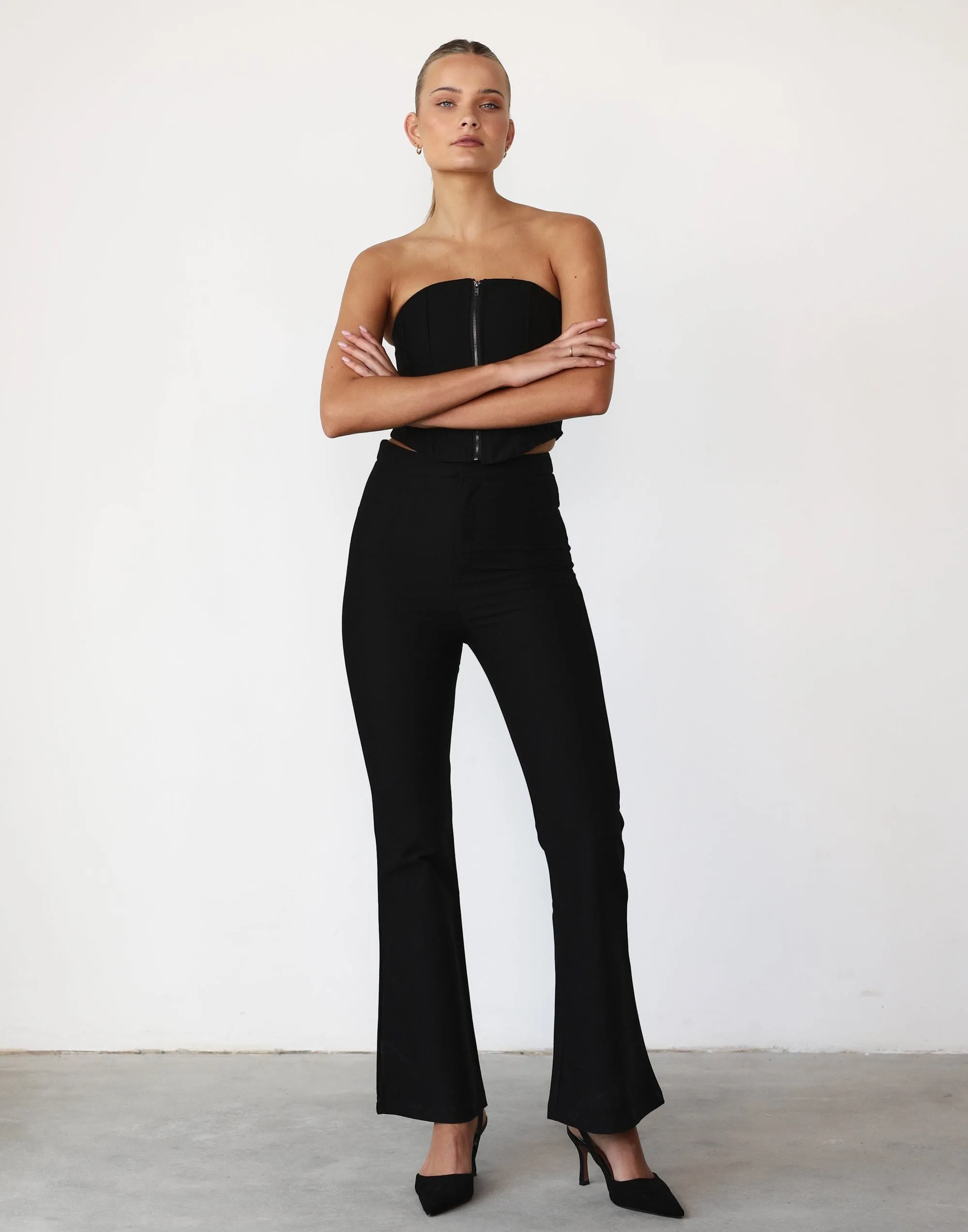 Scarlet Pants (Black) sold by Charcoal Clothing product image thumbnail 3
