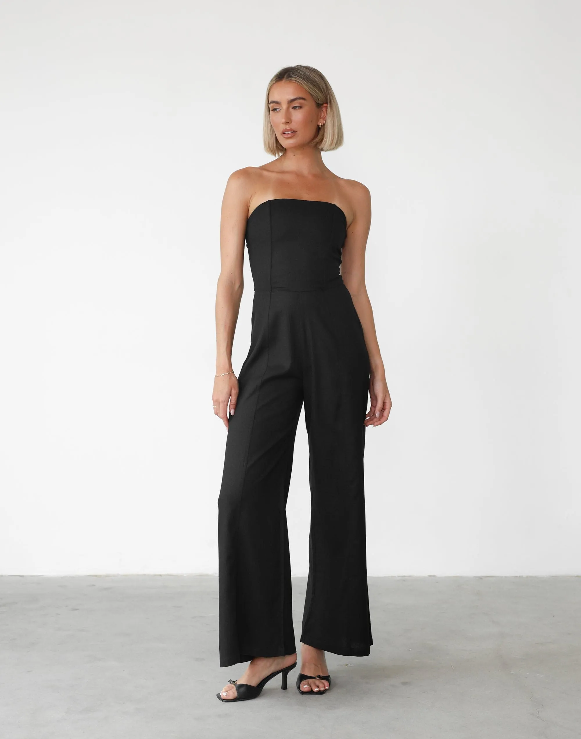 Dion Jumpsuit (Black) sold by Charcoal Clothing