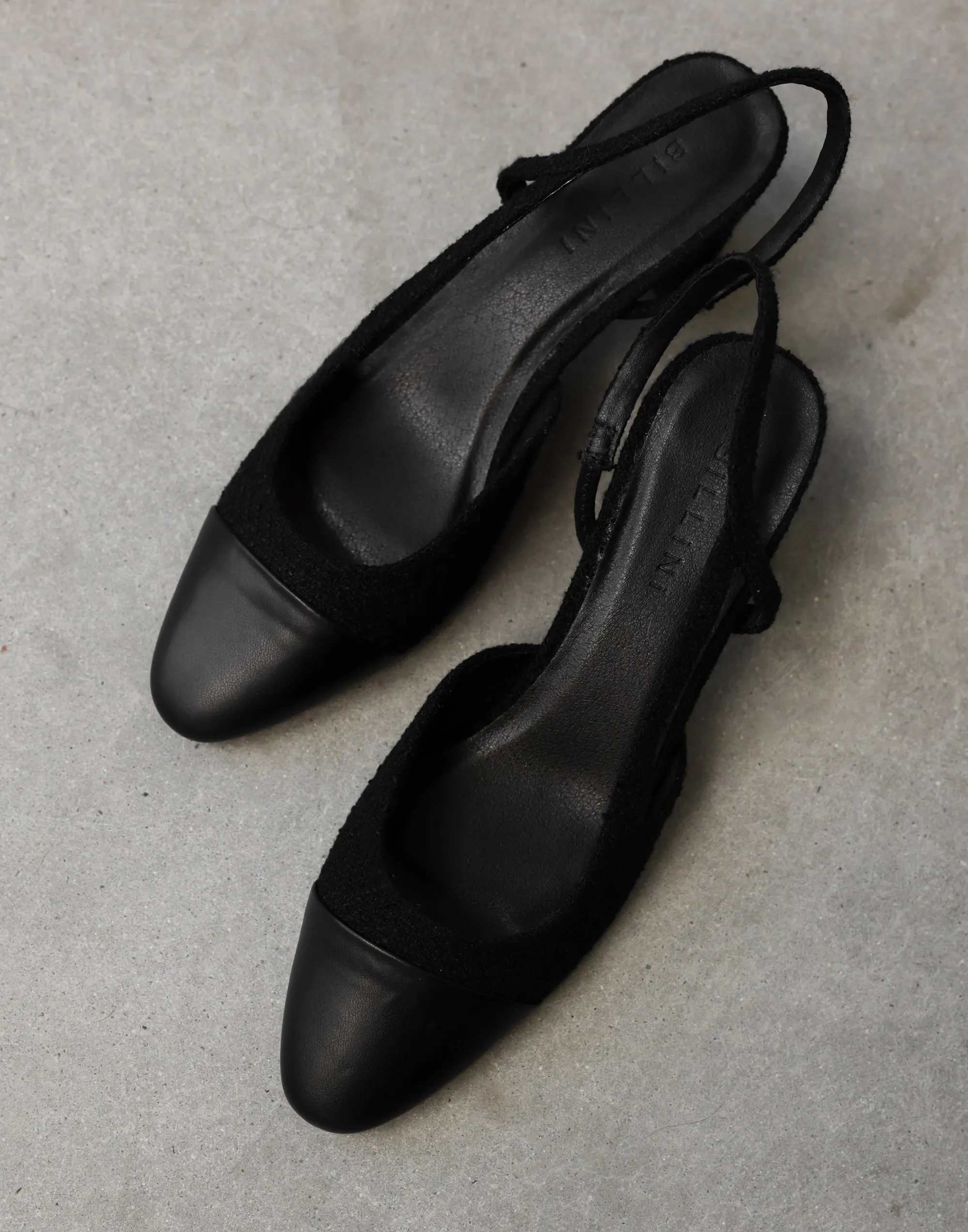 Fintra Heels (Black Tweed-Black) - By Billini sold by Charcoal Clothing product image thumbnail 2