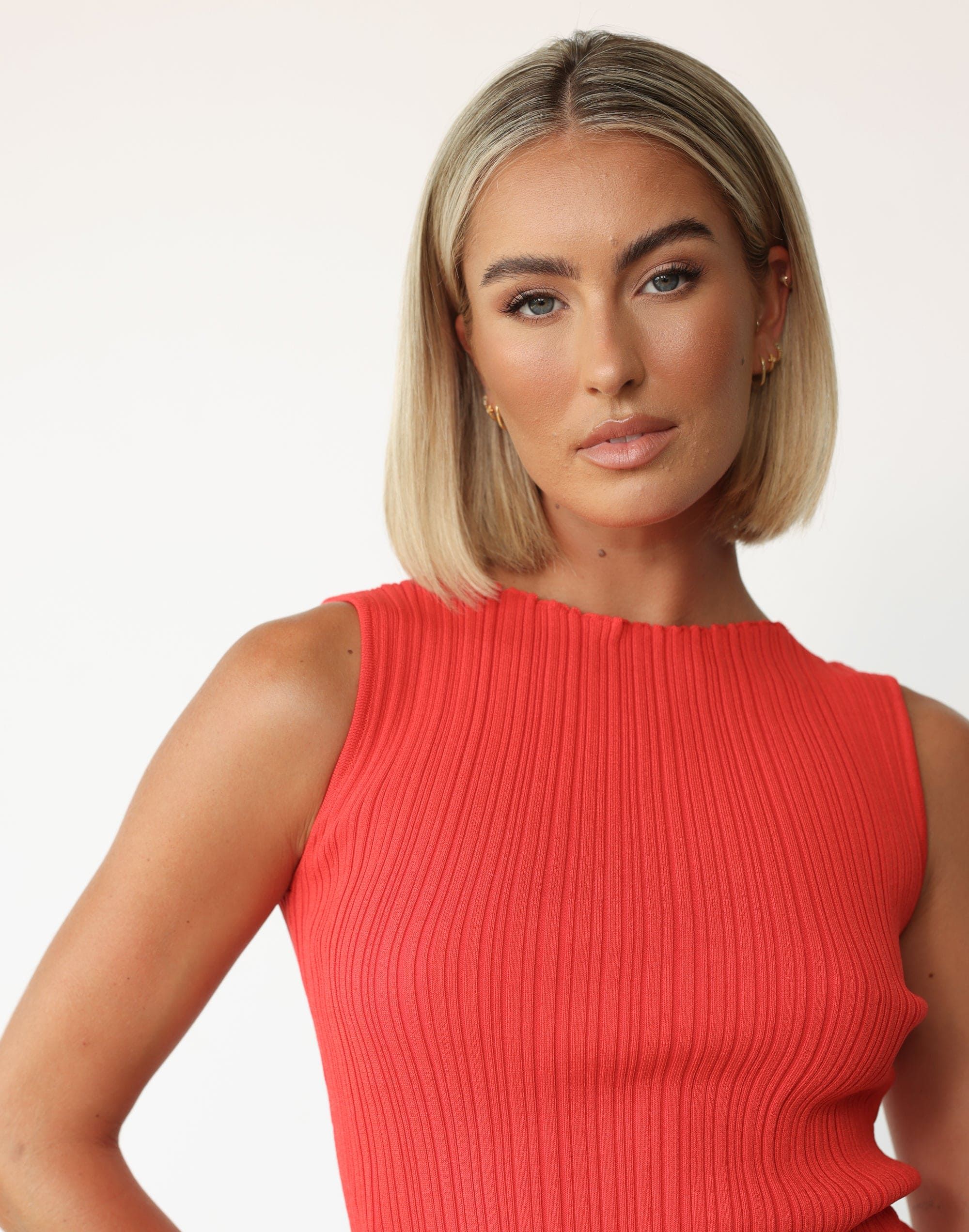 Pandora Top (Blood Orange) sold by Charcoal Clothing product image thumbnail 4