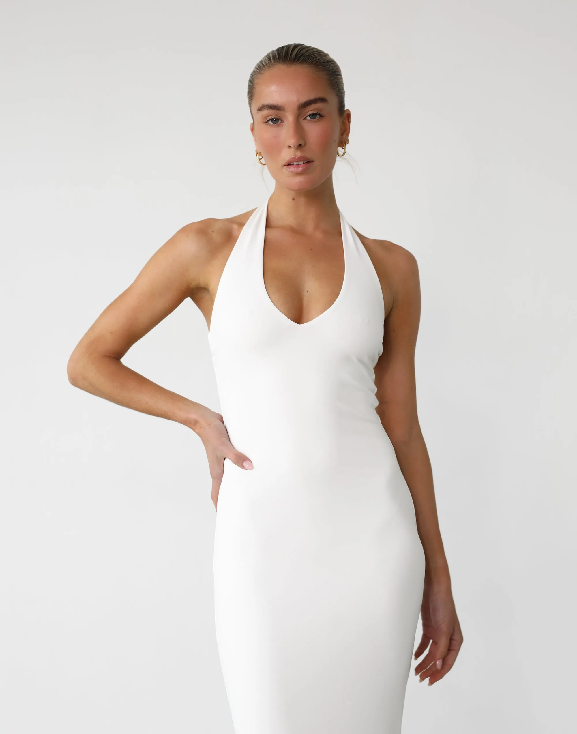 Veena Maxi Dress (White) sold by Charcoal Clothing product image thumbnail 3