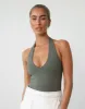 Amira Bodysuit (Khaki) sold by Charcoal Clothing