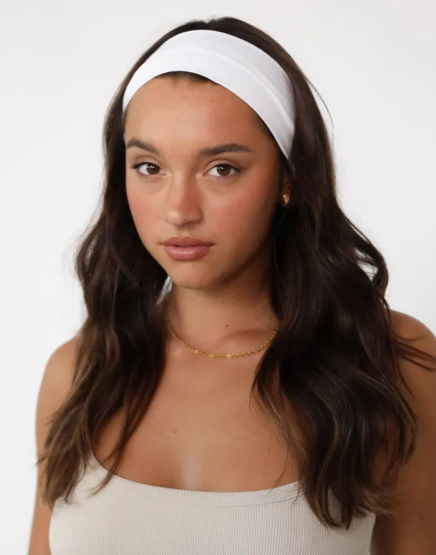 Carmen Headband (White) sold by Charcoal Clothing