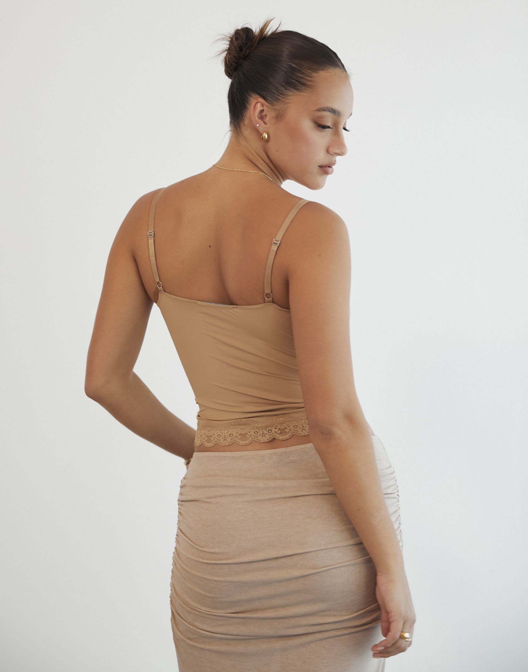 Top Model Cami (Tan) - By Lioness sold by Charcoal Clothing product image thumbnail 2