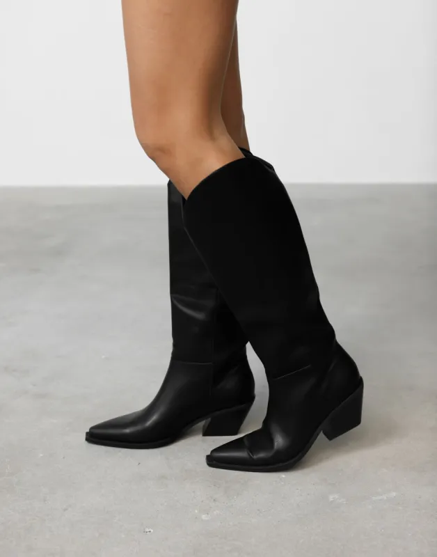 Ellamae Boot (Black) - By Billini sold by Charcoal Clothing