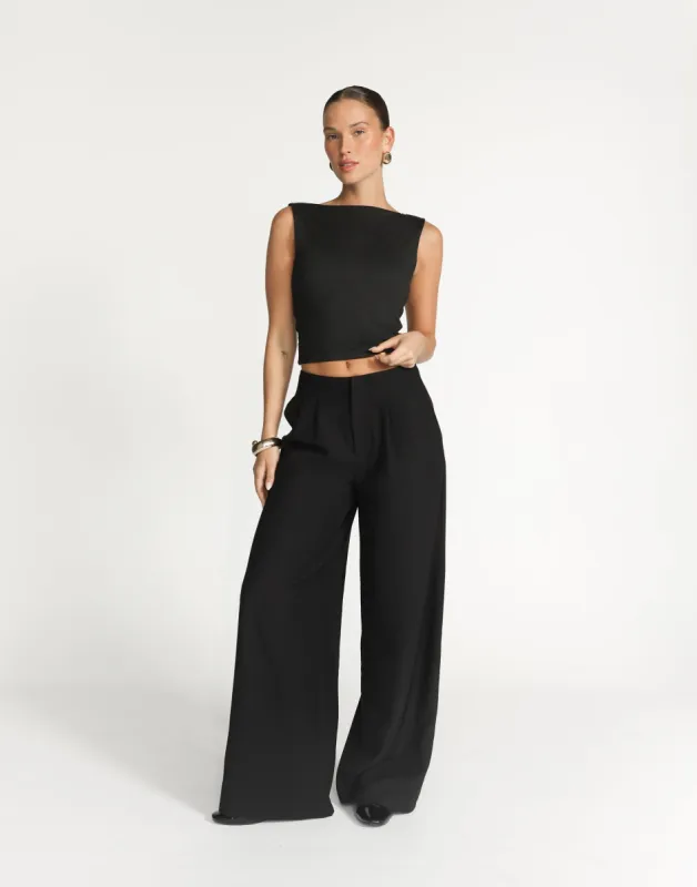 Bethany Pants (Black) sold by Charcoal Clothing