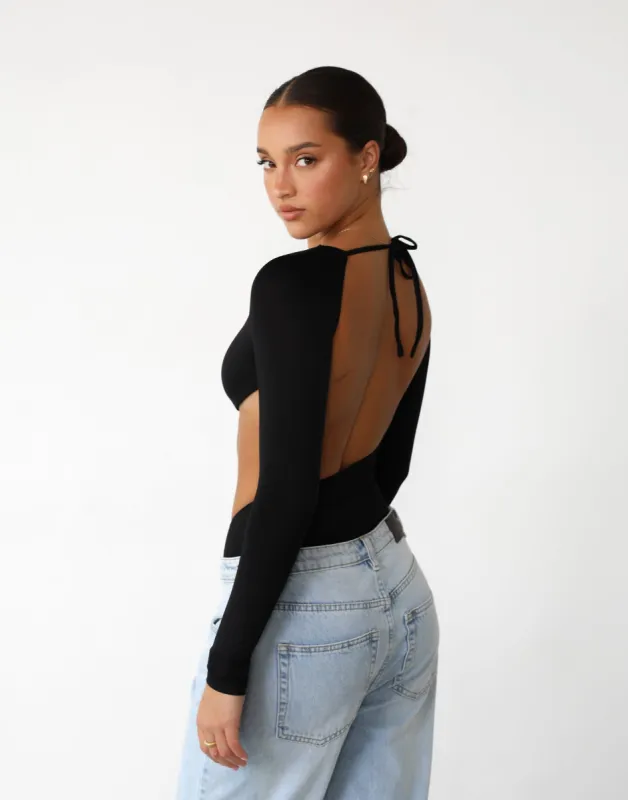 Devoted Bodysuit (Black) sold by Charcoal Clothing