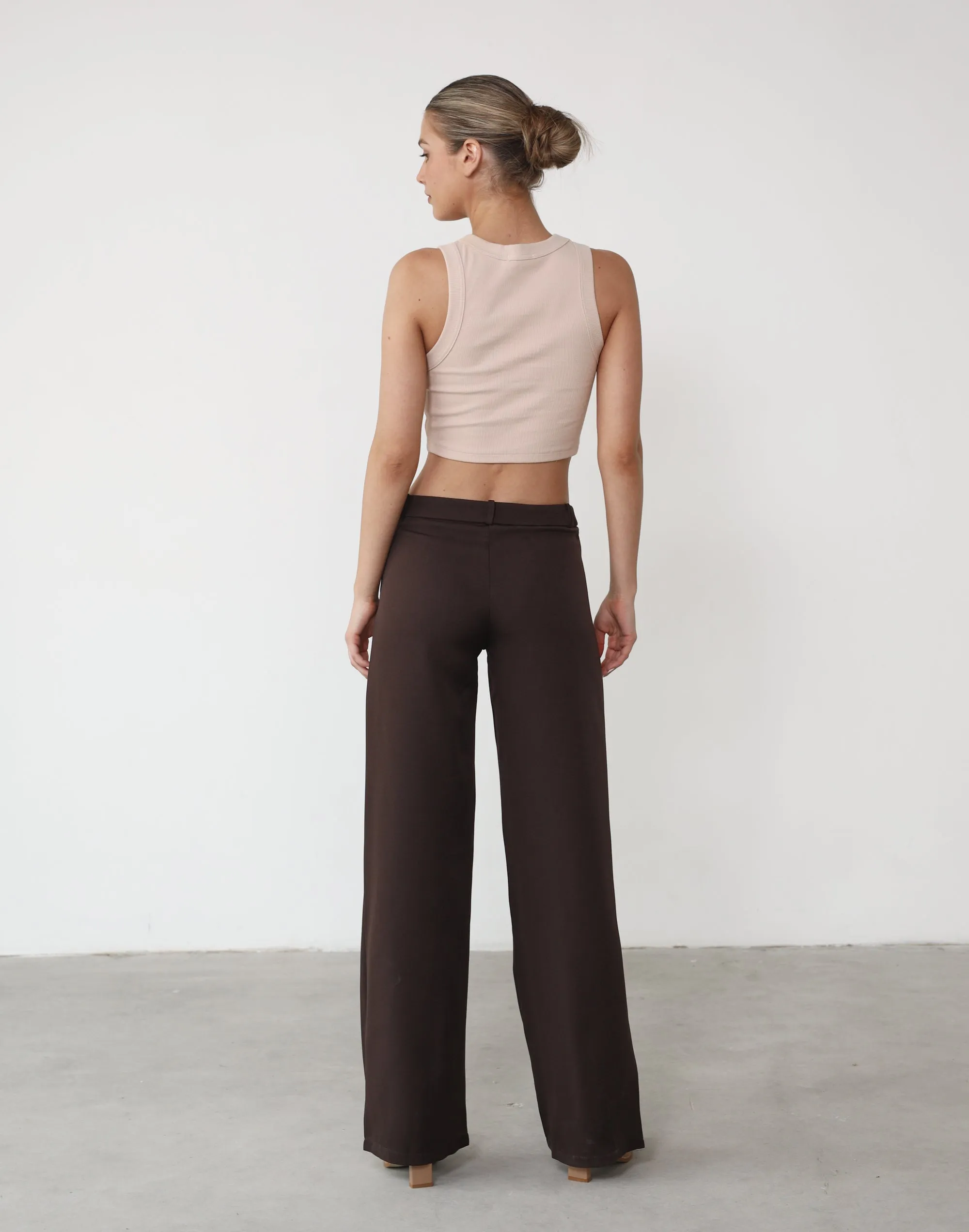 Kaia Rib Tank (Beige) sold by Charcoal Clothing product image thumbnail 4