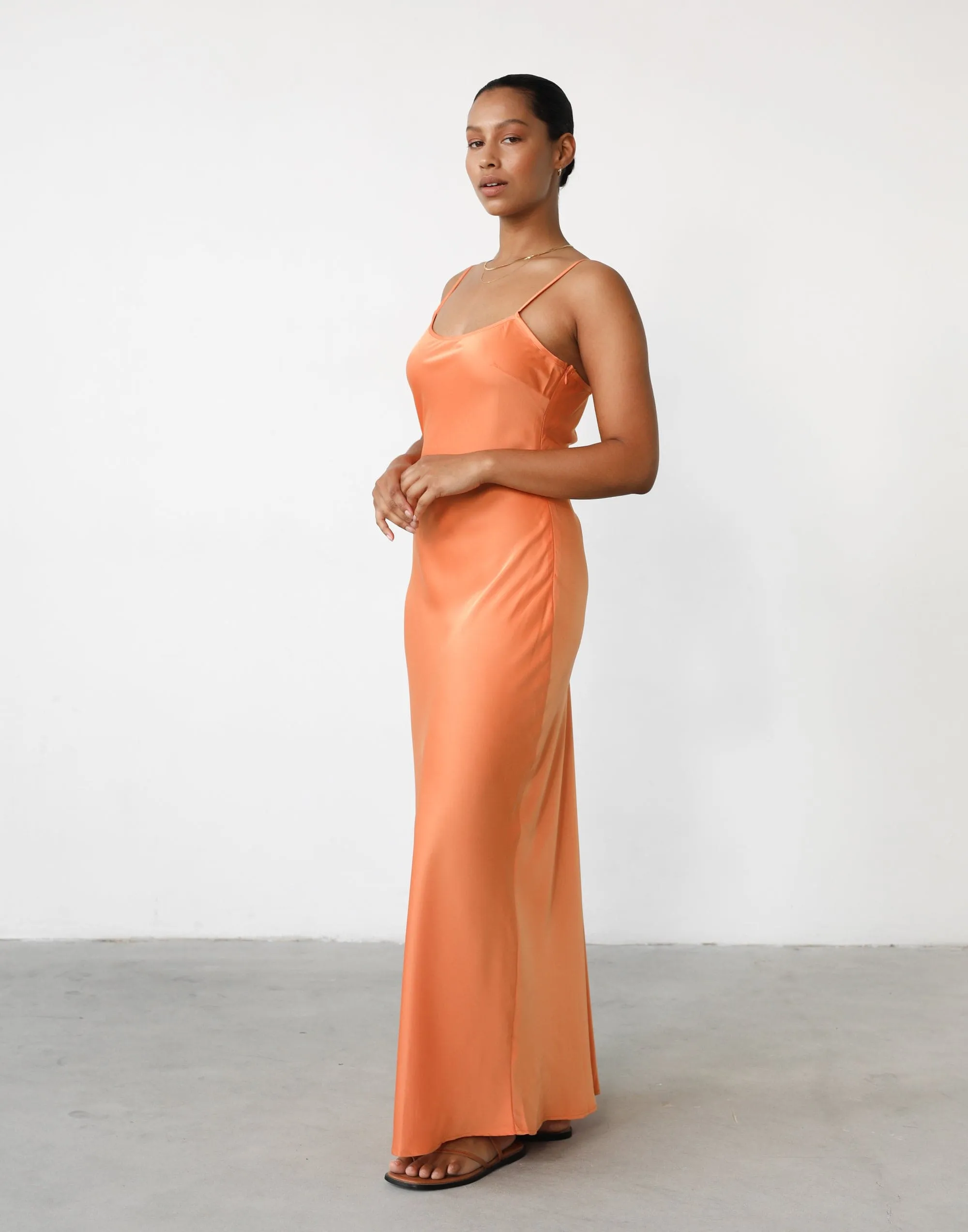 Martha Maxi Dress (Tangerine) sold by Charcoal Clothing product image thumbnail 4