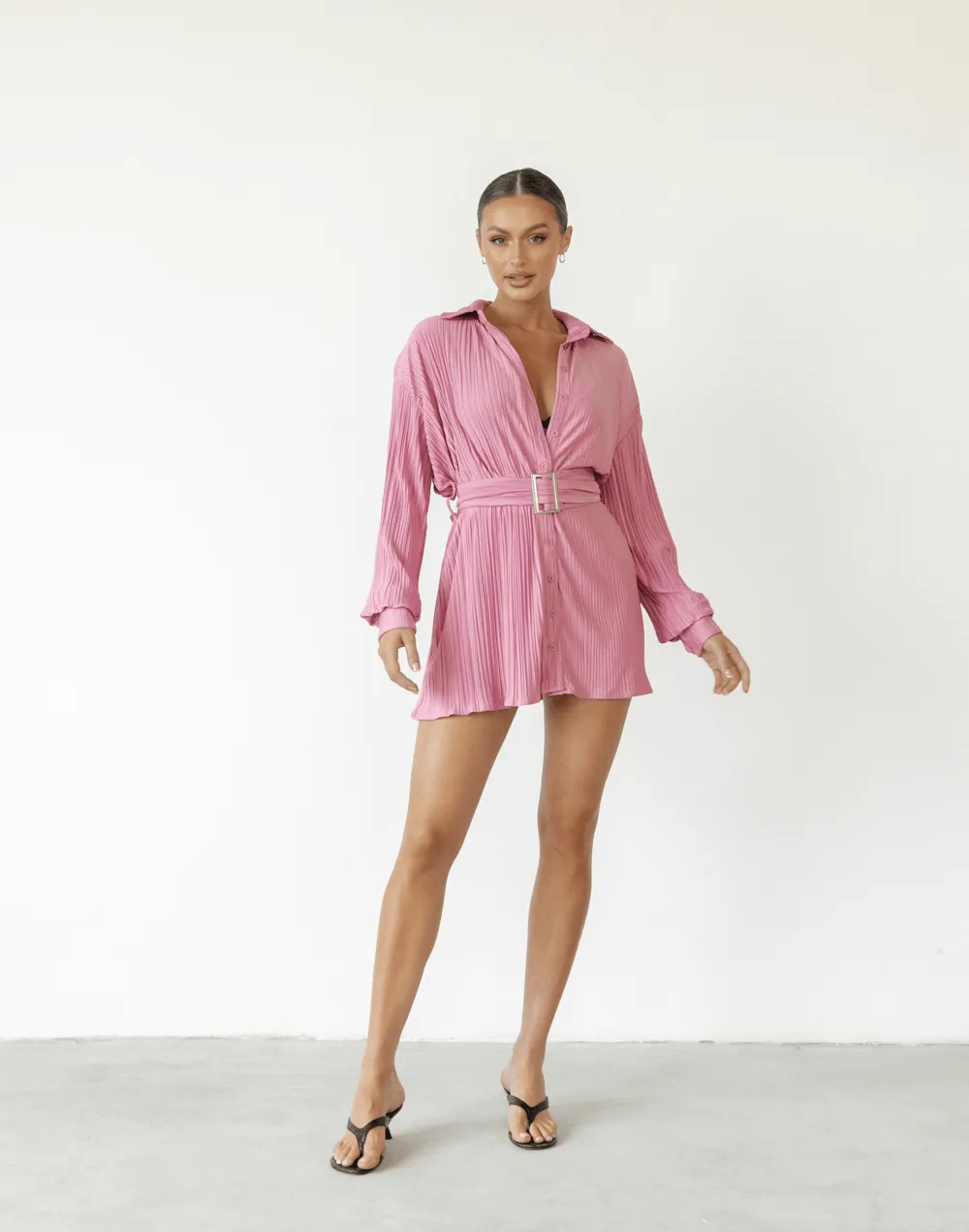 Heart Of Gold Mini Dress (Dusty Pink) sold by Charcoal Clothing product image thumbnail 2