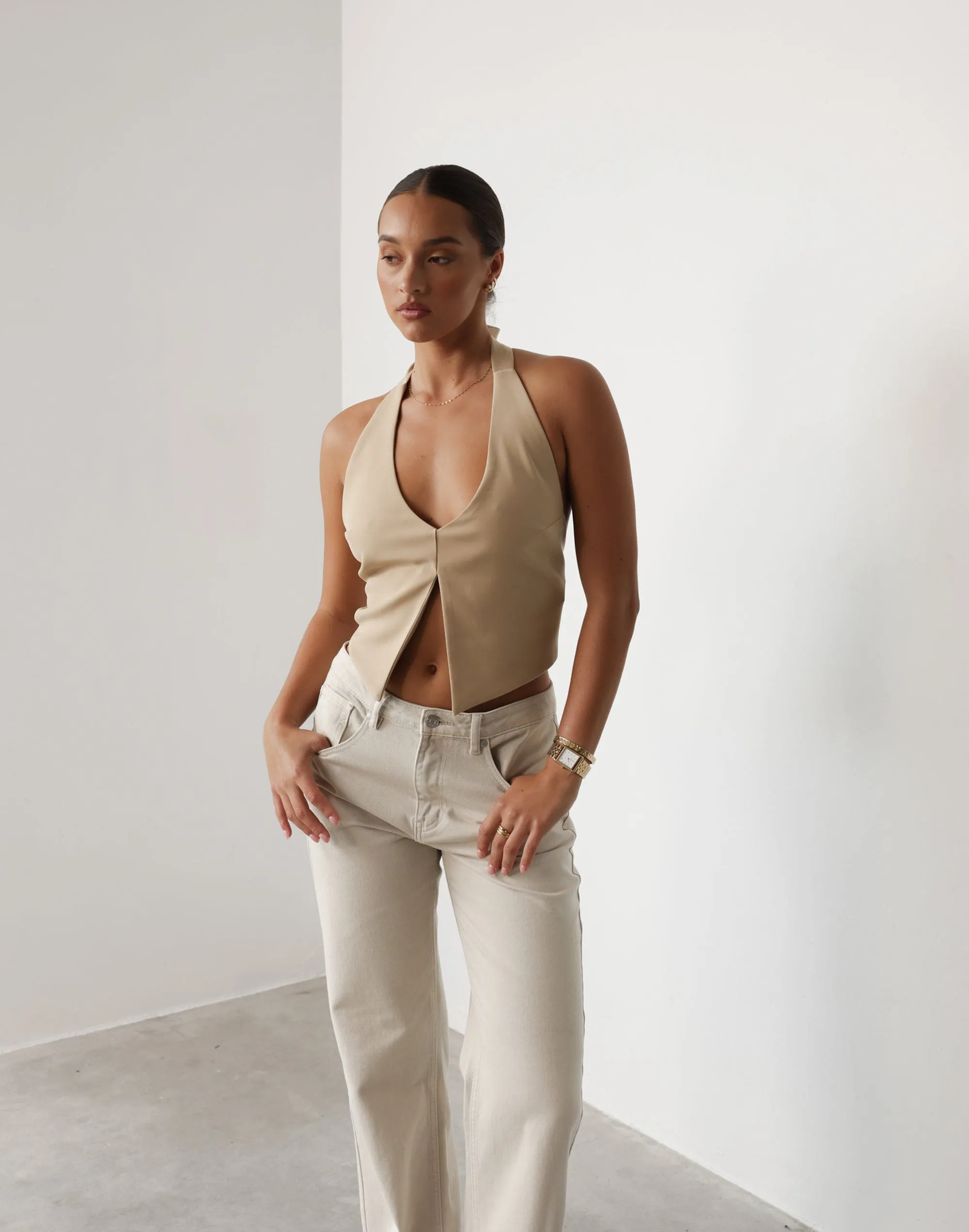 Kailani Top (Camel) sold by Charcoal Clothing product image thumbnail 4