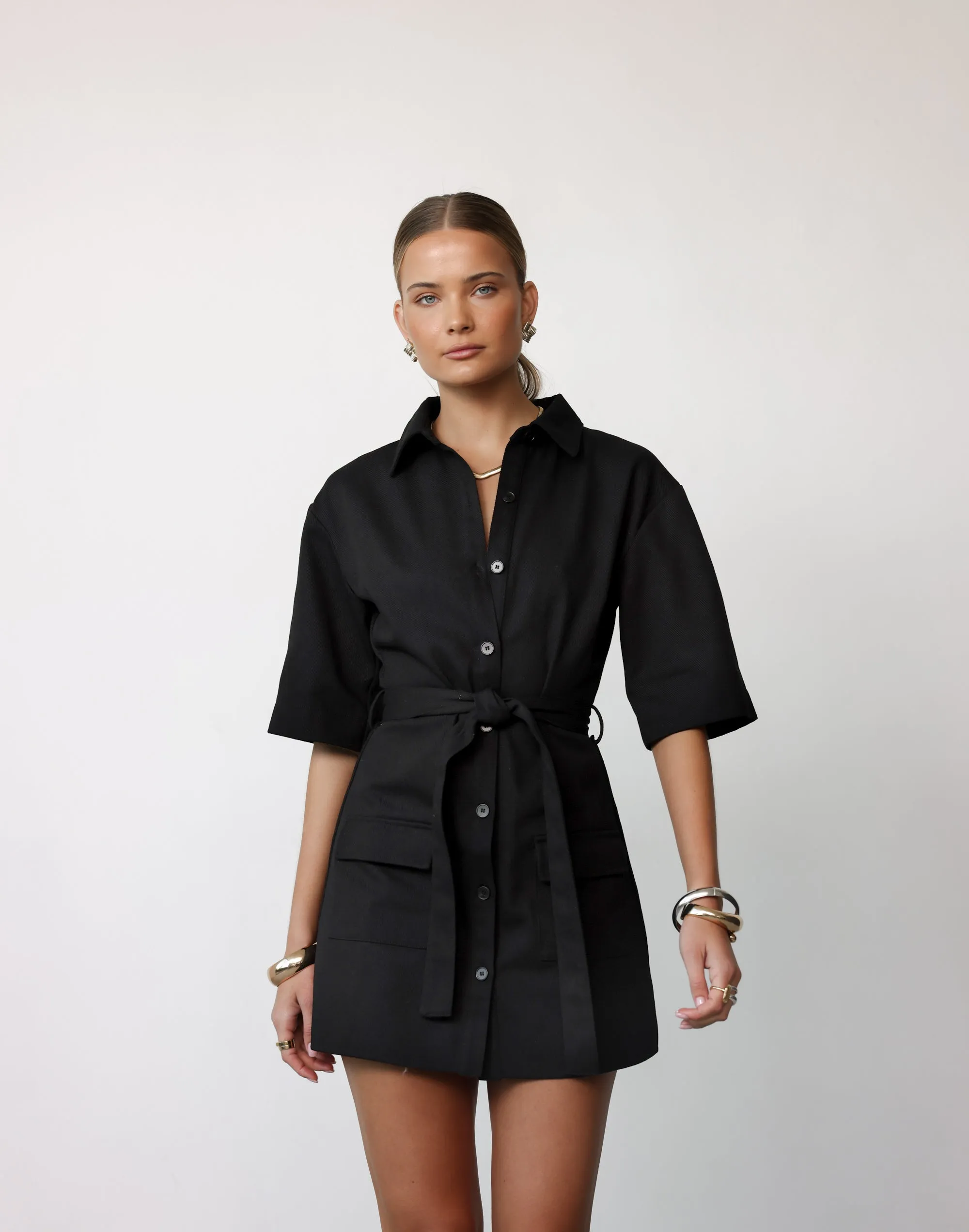 Roxy Mini Dress (Black) sold by Charcoal Clothing