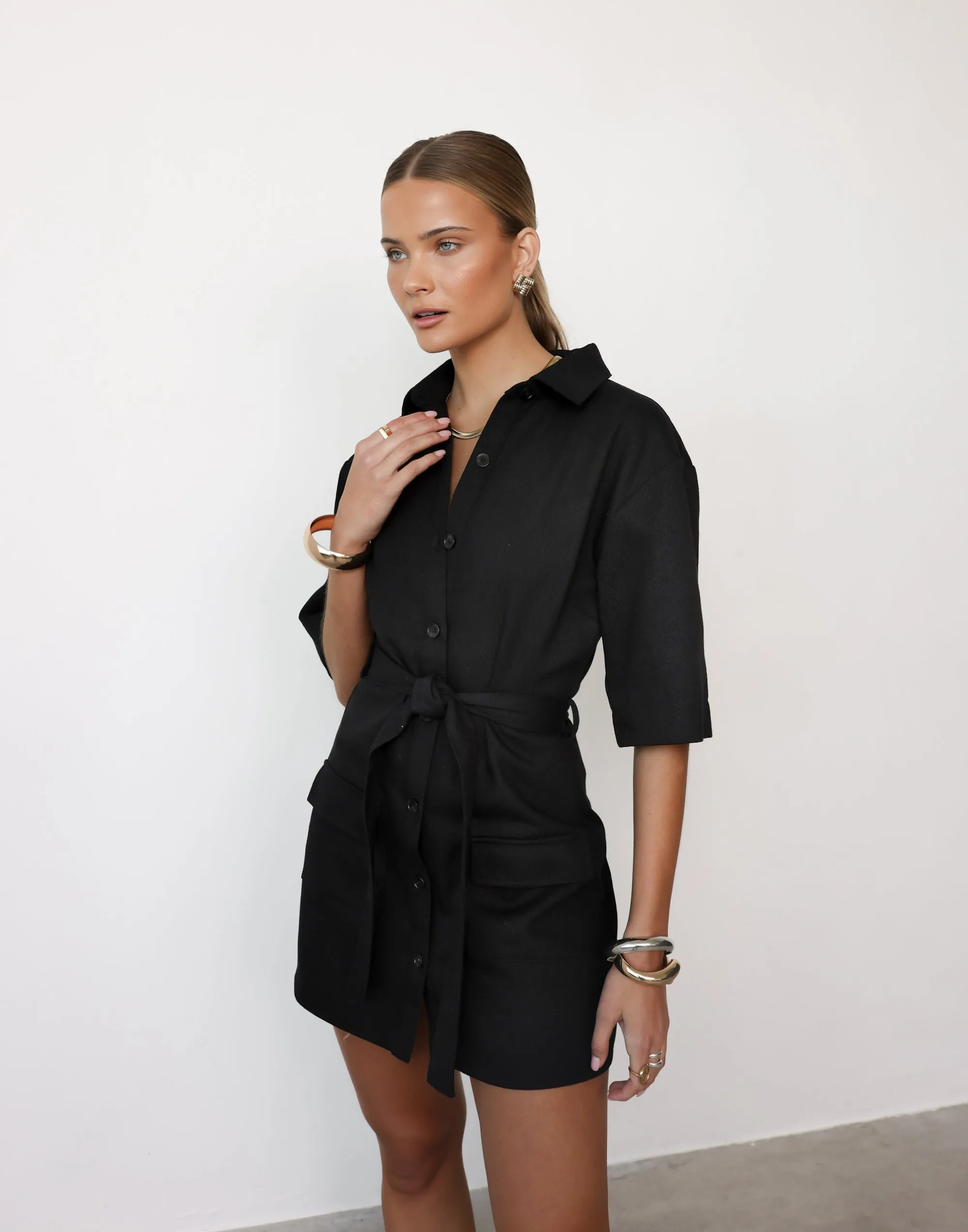 Roxy Mini Dress (Black) sold by Charcoal Clothing product image thumbnail 4