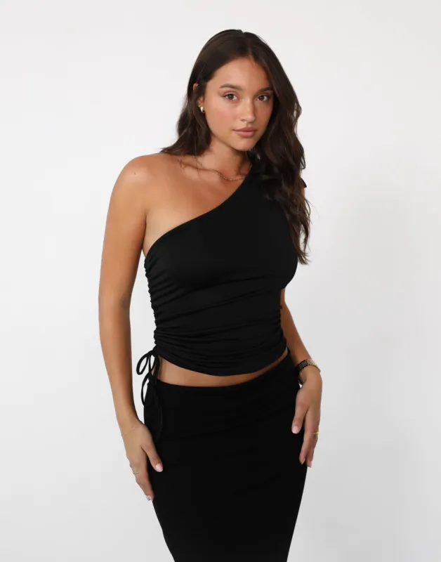 Ara Top (Black) sold by Charcoal Clothing