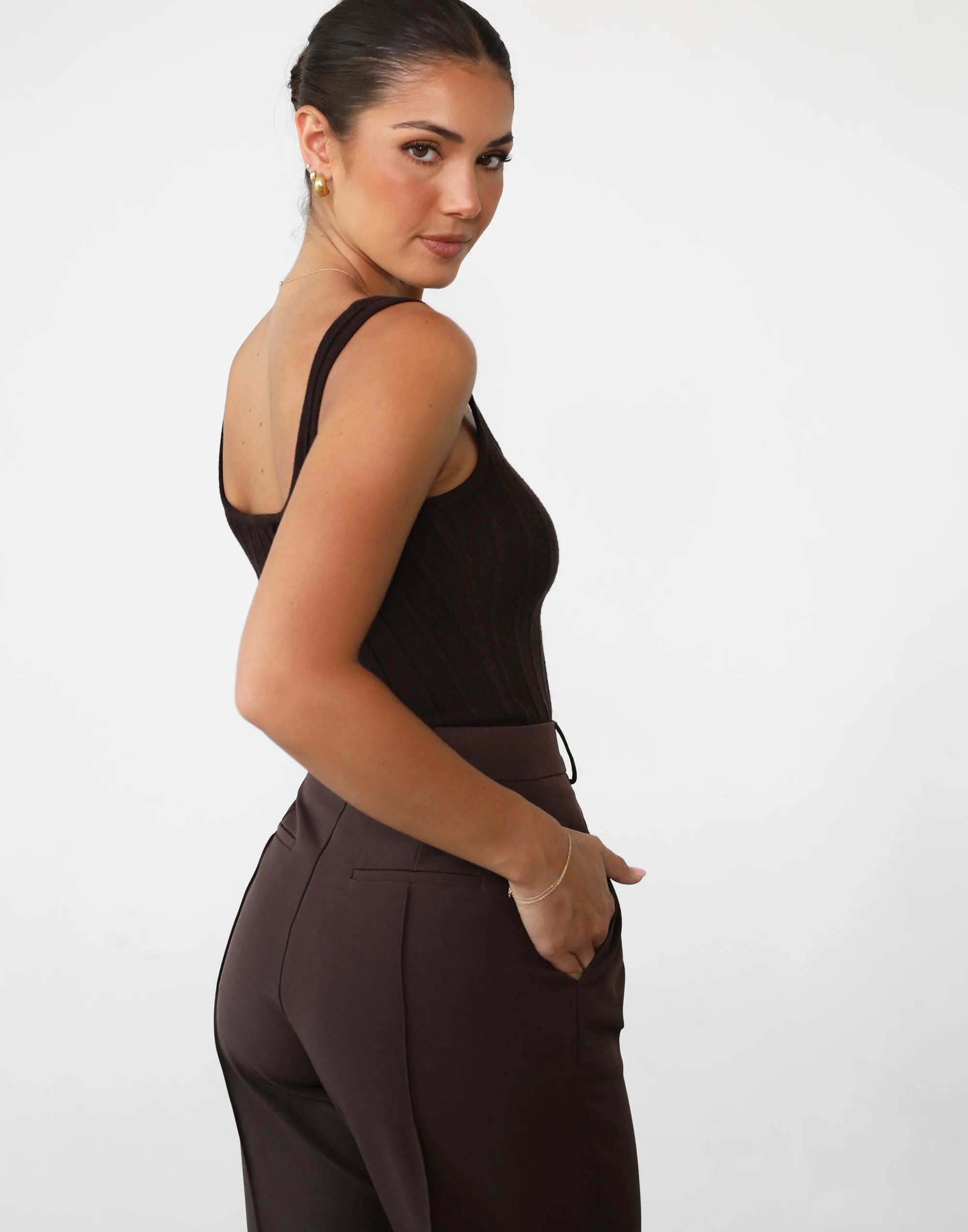 Ephemeral Top (Chocolate) sold by Charcoal Clothing product image thumbnail 4