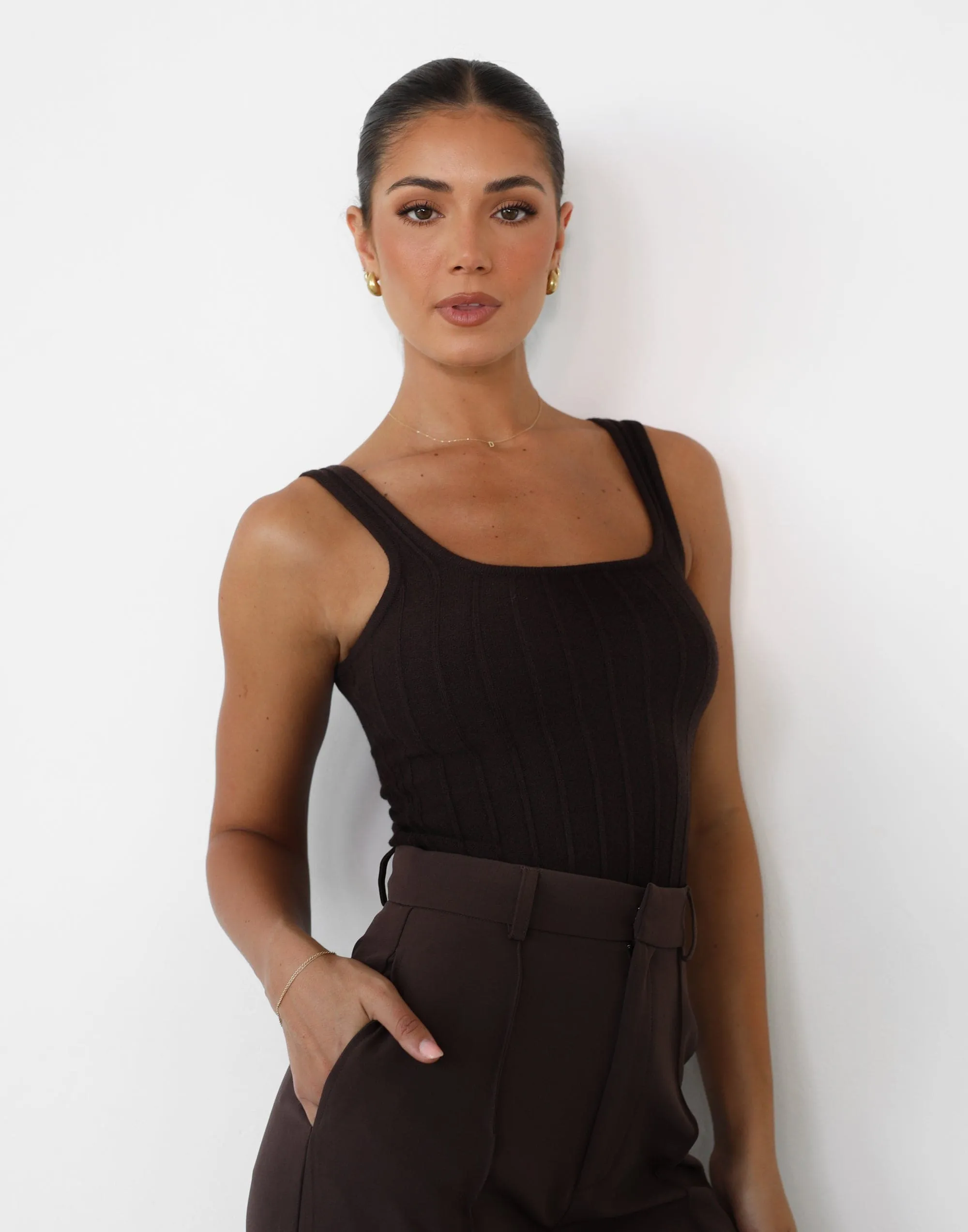 Ephemeral Top (Chocolate) sold by Charcoal Clothing