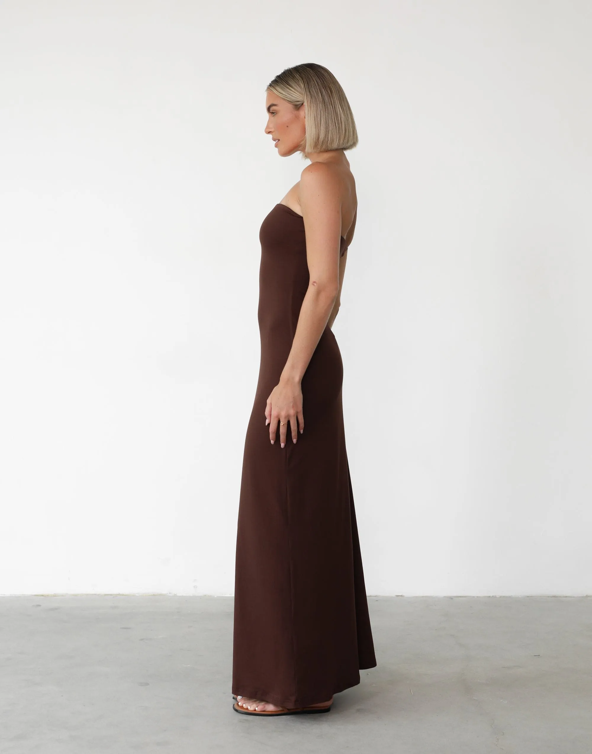 Ada Maxi Dress (Cocoa) sold by Charcoal Clothing product image thumbnail 5