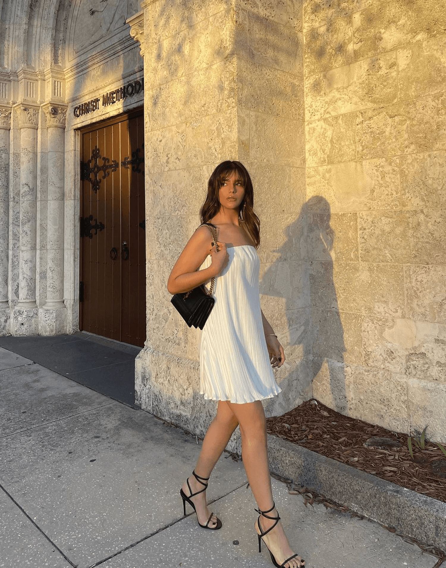 Bonita Strapless Mini Dress (White) sold by Charcoal Clothing product image thumbnail 4