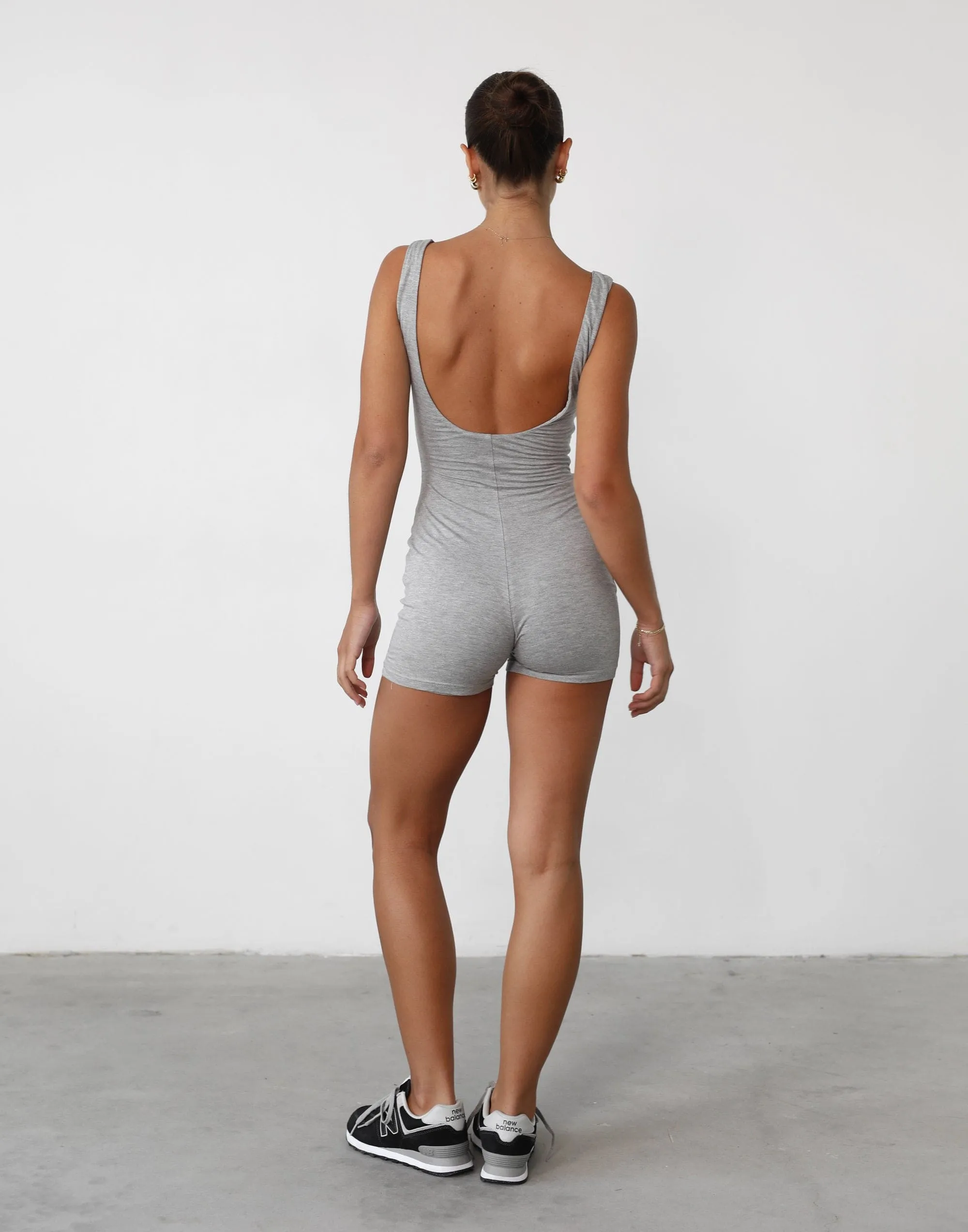 Amazia Playsuit (Grey Marle) sold by Charcoal Clothing product image thumbnail 4