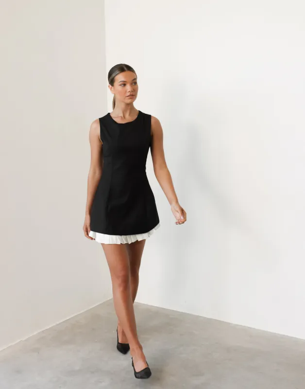 Denise Mini Dress (Black) sold by Charcoal Clothing