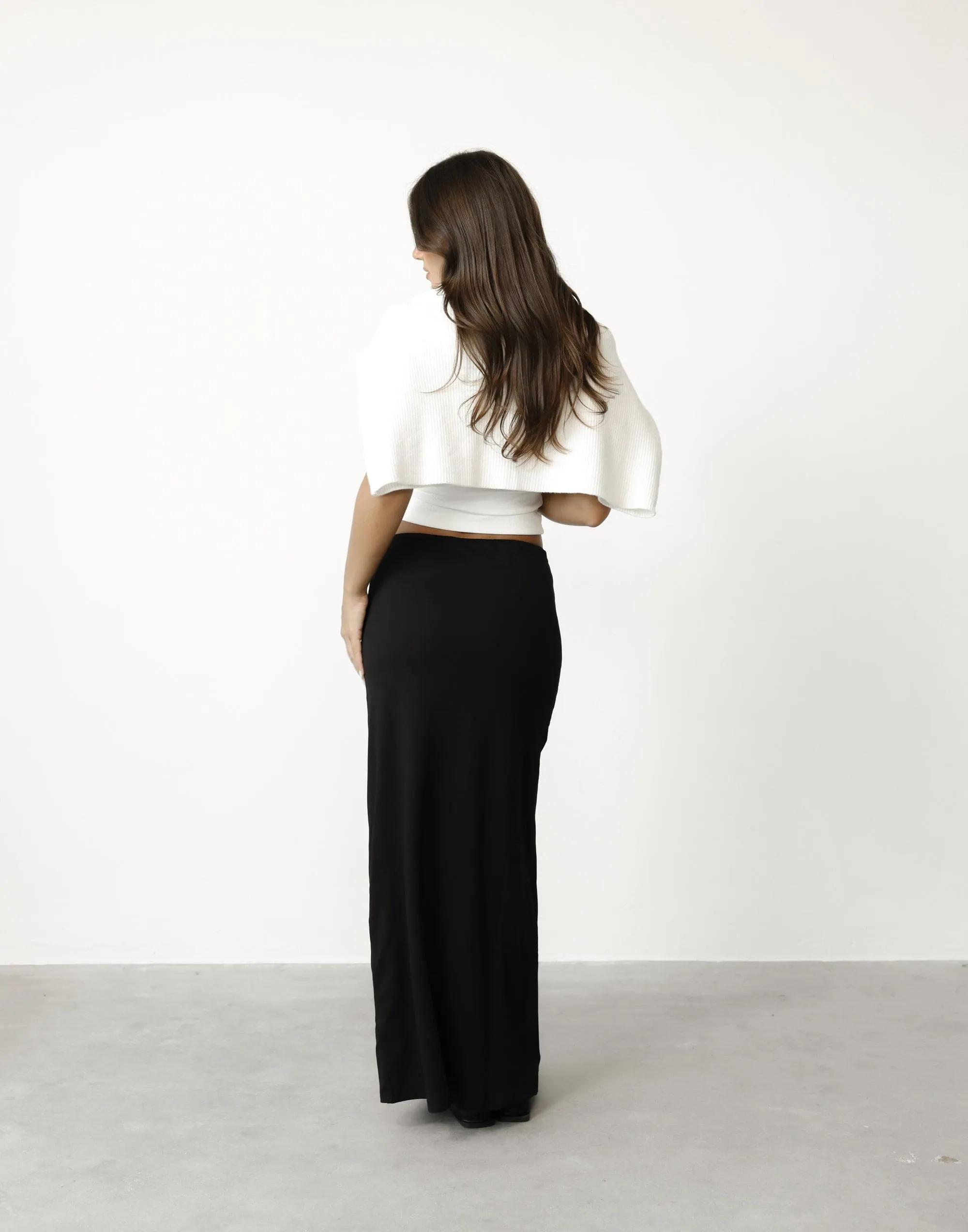 Lindsay Maxi Skirt (Black) sold by Charcoal Clothing product image thumbnail 4