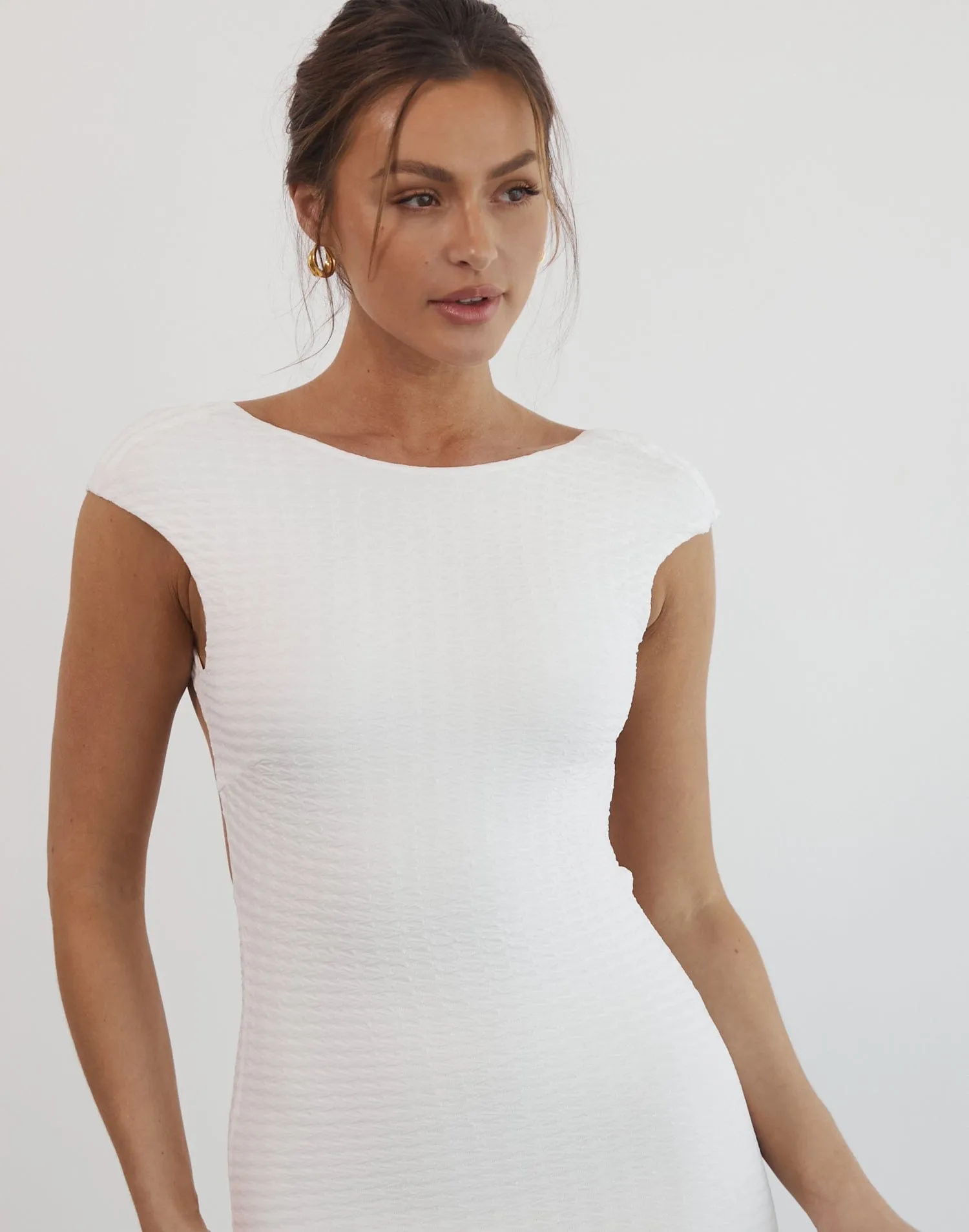 Skylah Maxi Dress (White) sold by Charcoal Clothing product image thumbnail 4