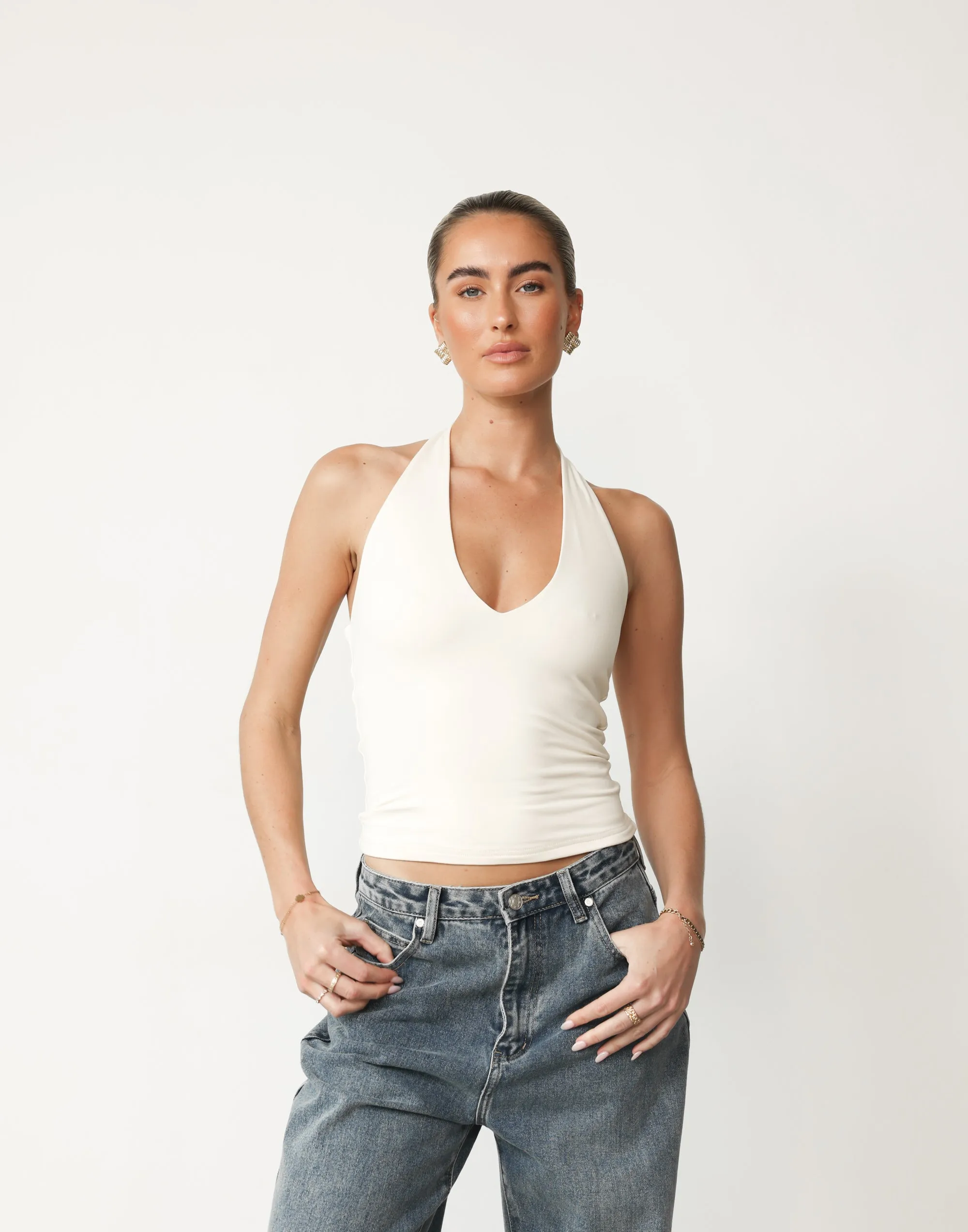 Tara Top (Oat) sold by Charcoal Clothing