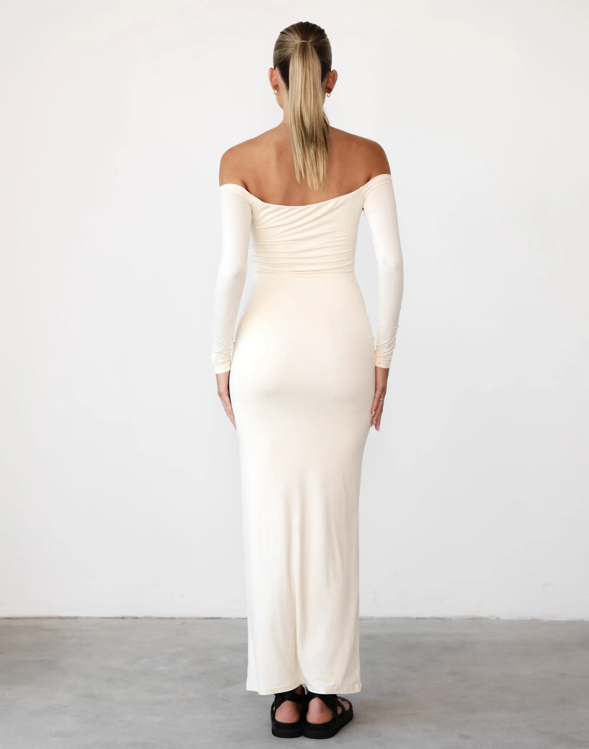 Iris Maxi Dress (Cream) sold by Charcoal Clothing product image thumbnail 3