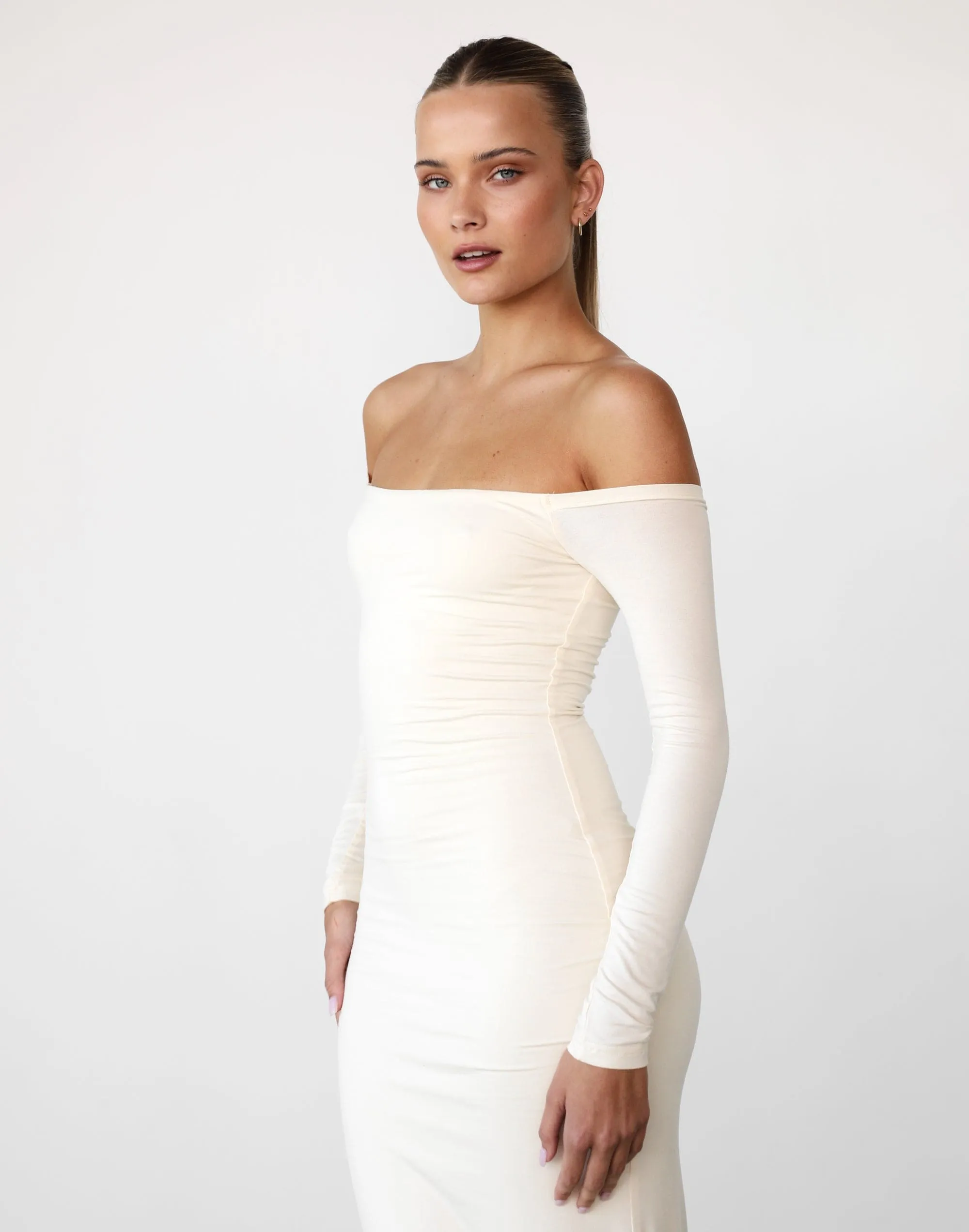 Iris Maxi Dress (Cream) sold by Charcoal Clothing product image thumbnail 4