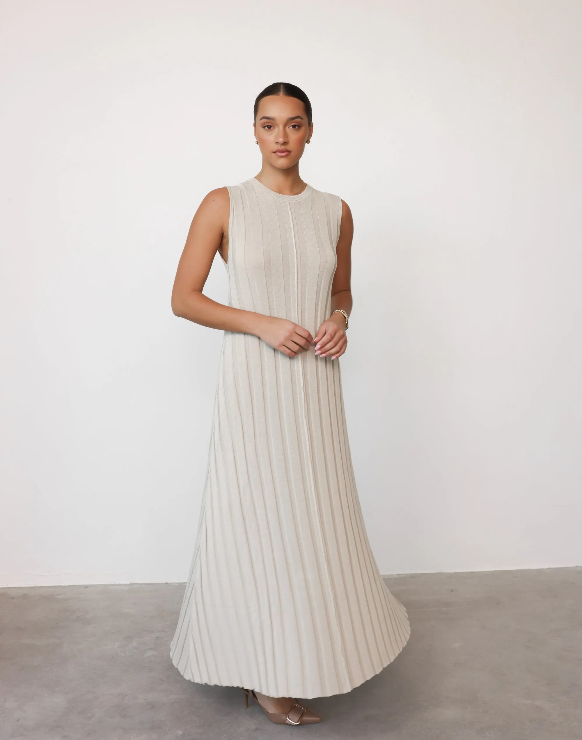 Jemima Maxi Dress (Stone) sold by Charcoal Clothing product image thumbnail 5