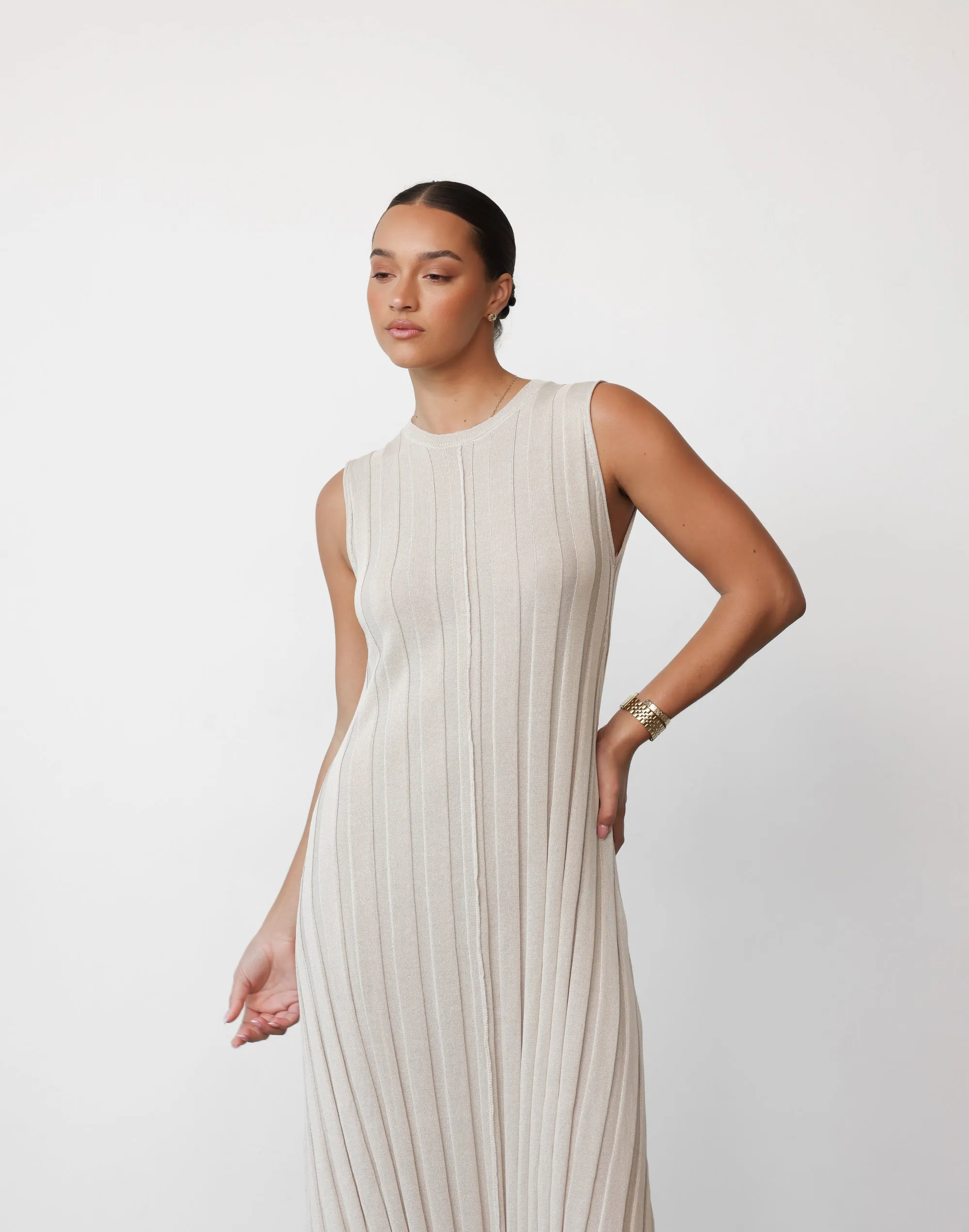 Jemima Maxi Dress (Stone) sold by Charcoal Clothing product image thumbnail 2