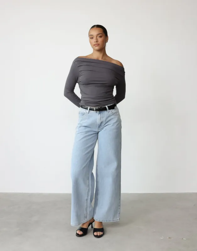 Alyanna Top (Charcoal) sold by Charcoal Clothing