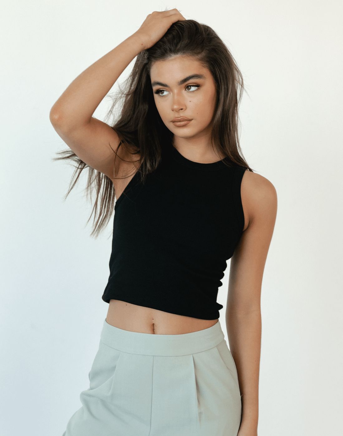 Cornell Tank Top (Black) sold by Charcoal Clothing product image thumbnail 5