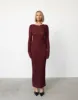 Prophecy Maxi (Burgundy) - By Lioness sold by Charcoal Clothing