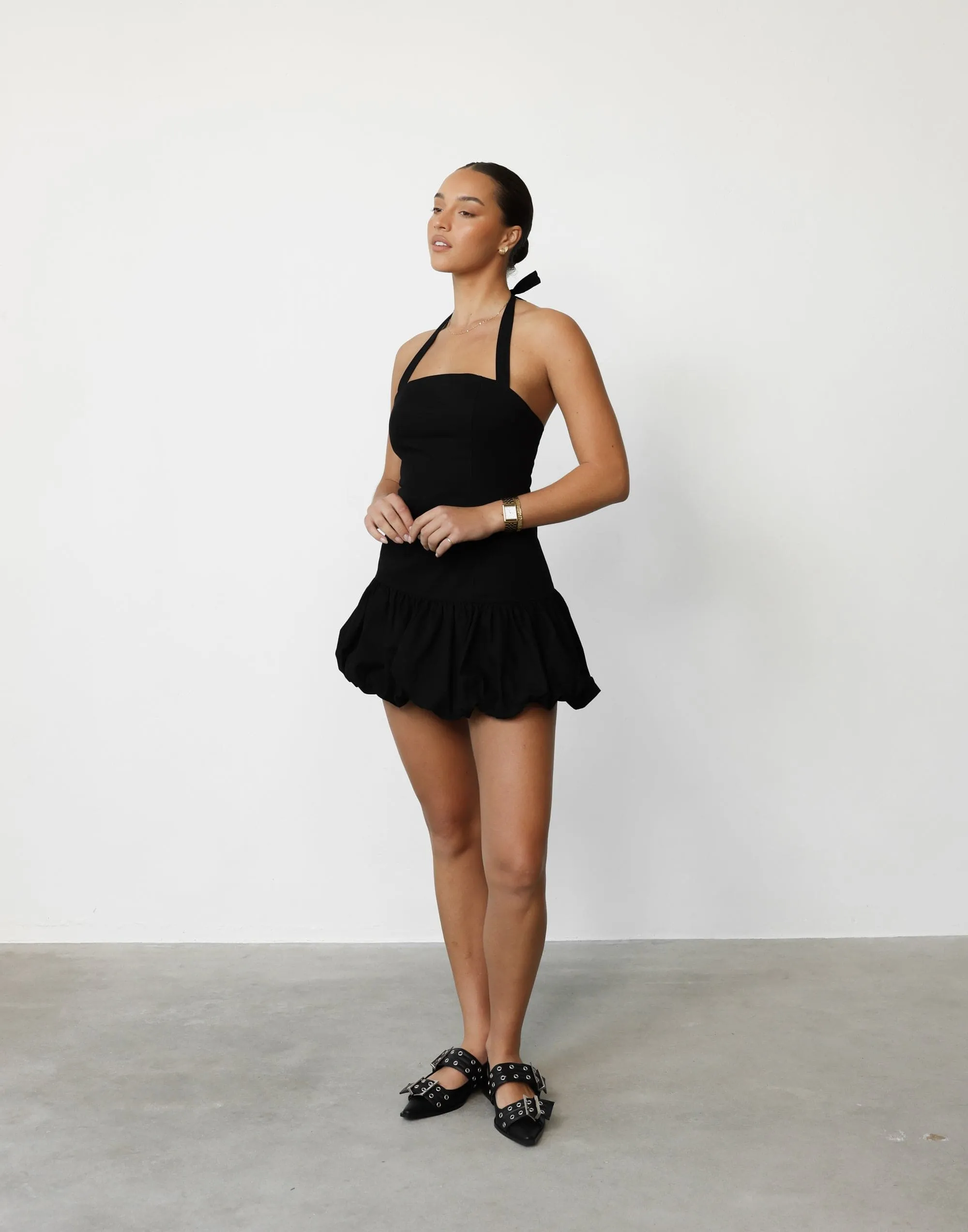 Sofia Mini Dress (Onyx) - By Lioness sold by Charcoal Clothing product image thumbnail 2