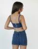 Focus Mini Skirt (Denim) sold by Charcoal Clothing