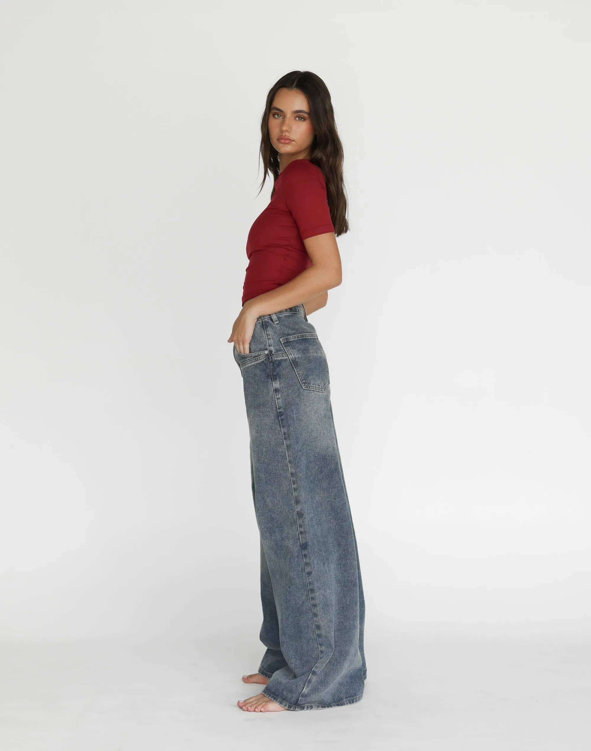 Aydin Jeans (Faded) sold by Charcoal Clothing product image thumbnail 3