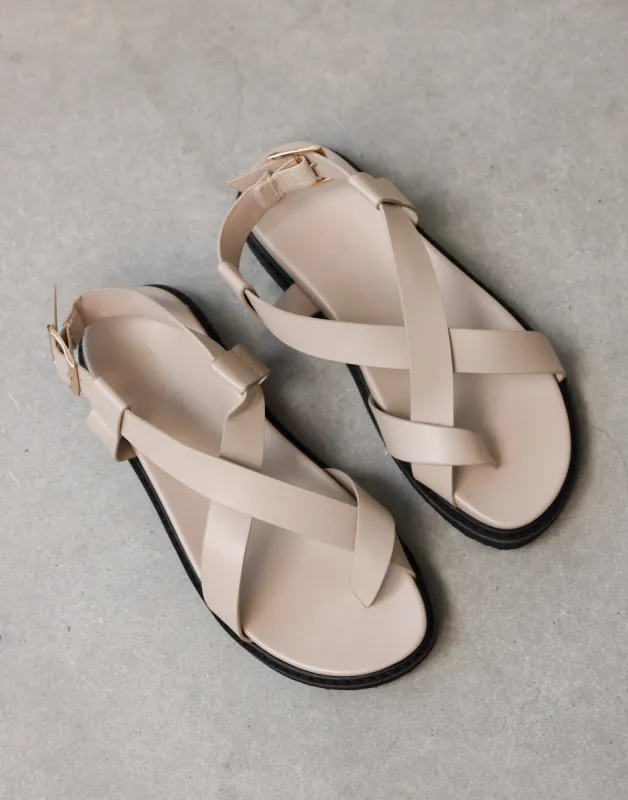 Zarai Sandals (Oat) - By Billini sold by Charcoal Clothing