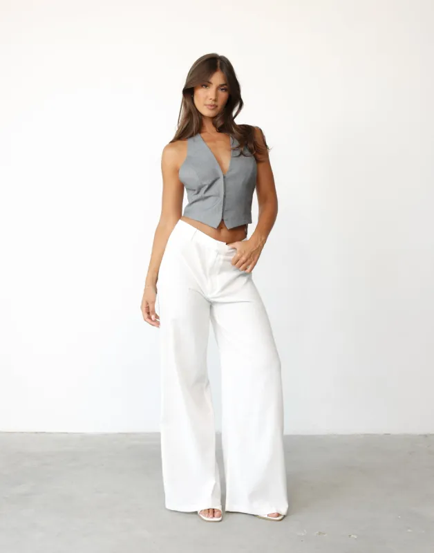 Je Suis Halter (Slate) - By Lioness sold by Charcoal Clothing