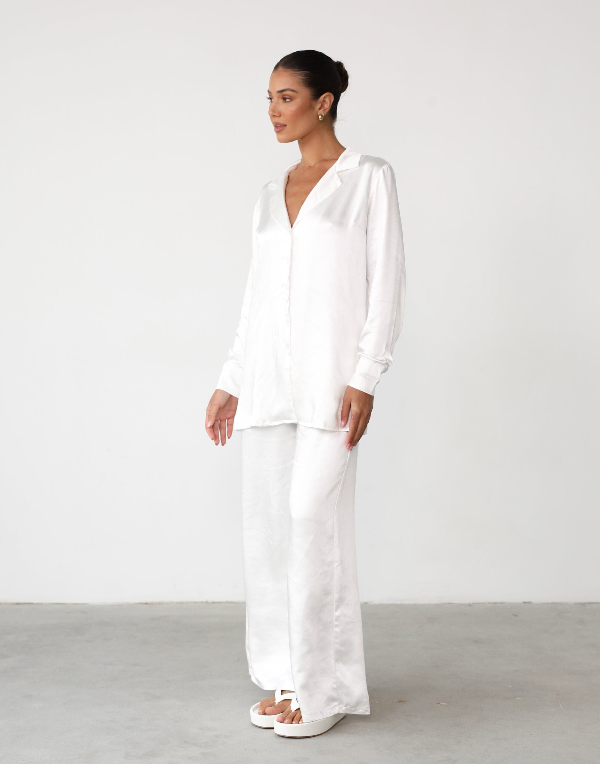 Evann Shirt (White) sold by Charcoal Clothing product image thumbnail 3