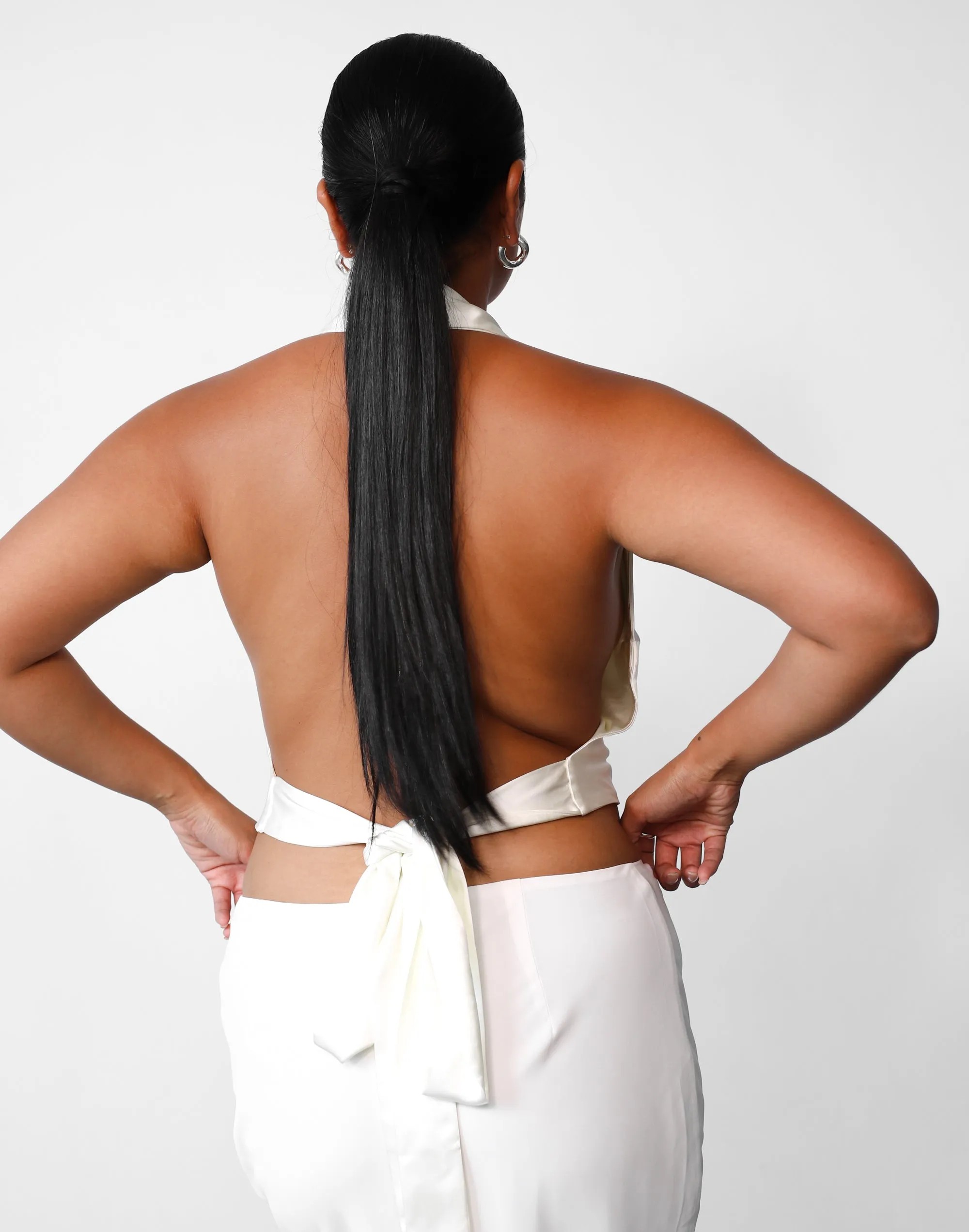 Heidi Halter Top (White) sold by Charcoal Clothing product image thumbnail 3