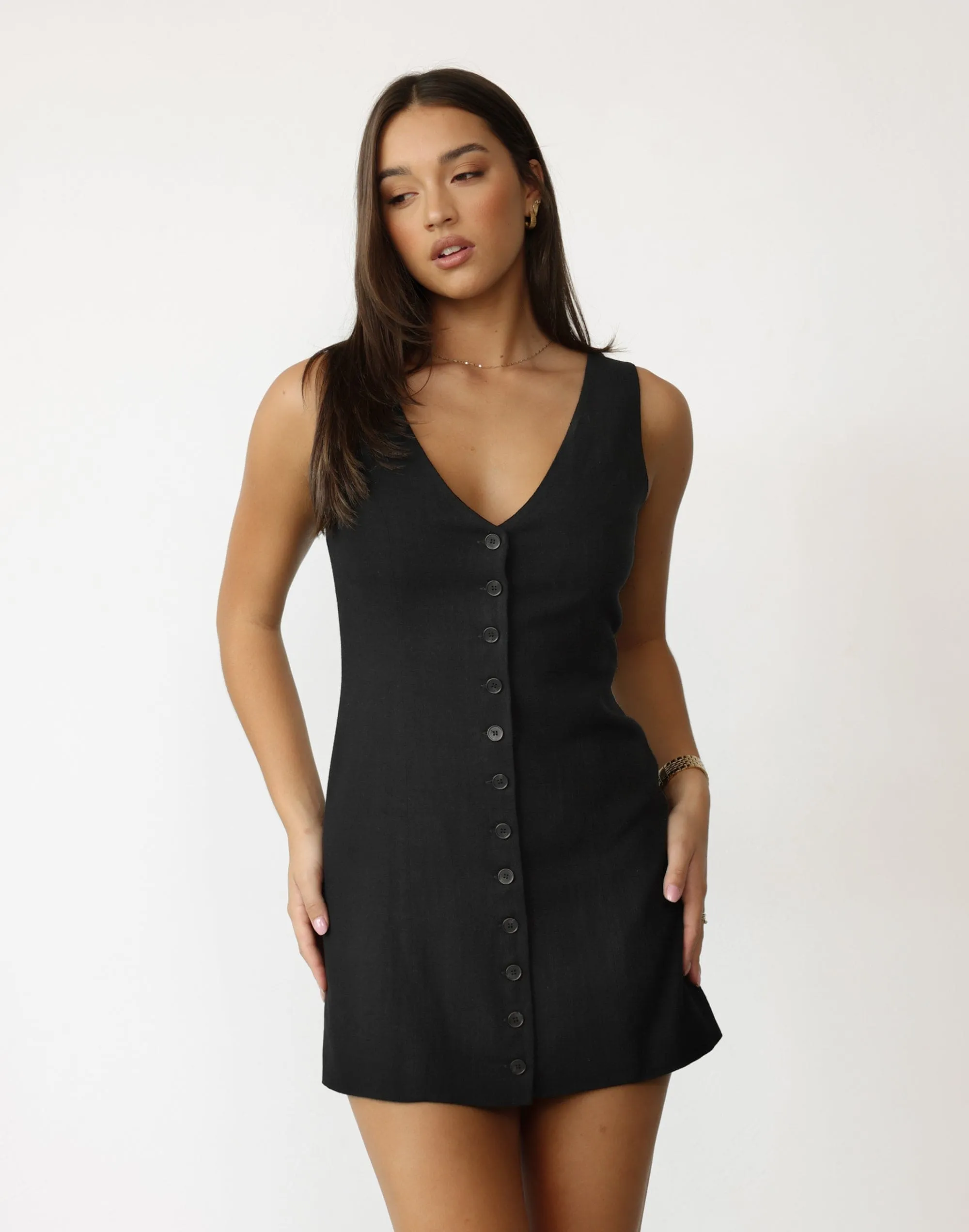 Cailey Mini Dress (Black) sold by Charcoal Clothing product image thumbnail 5