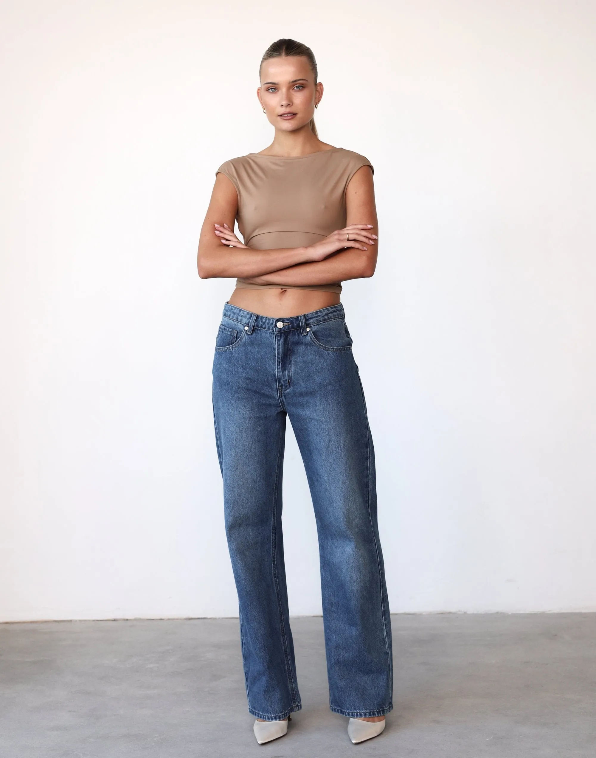 Uno Tie Top (Taupe) - By Lioness sold by Charcoal Clothing product image thumbnail 4