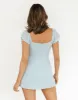Spring Time Mini Dress (Light Blue) sold by Charcoal Clothing