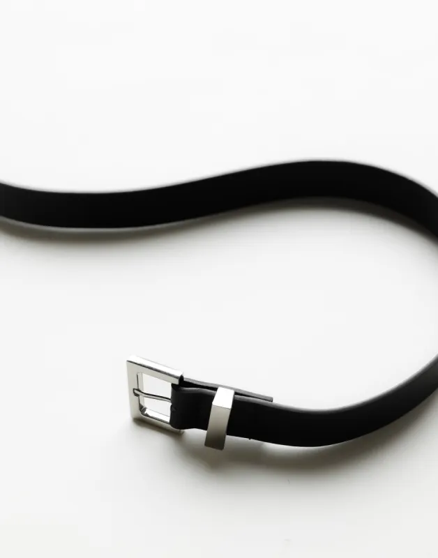 Angeline Belt (Black/Silver) sold by Charcoal Clothing